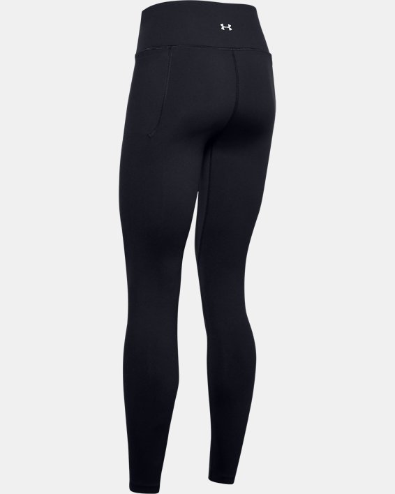Women's UA Meridian Full-Length Leggings, Black, pdpMainDesktop image number 5